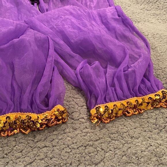 Genie Costume Purple Size XL - Picture 10 of 11